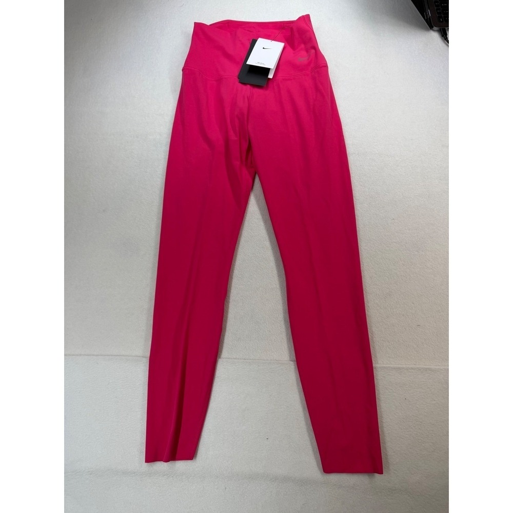 Nike Women's Zenvy Gentle-Support 7/8 Leggings Pink DQ6015-666 Size Medium NWT - Picture 3 of 9